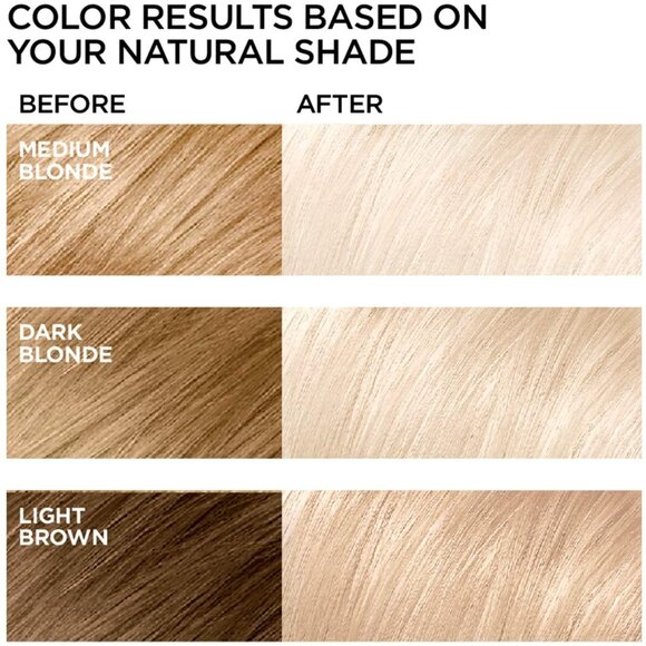 L'Oréal Paris Féria Absolute Platinum Hair Color, Very Platinum - Picture 2 of 8